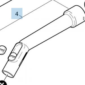 Handrohr zu Staubsauger