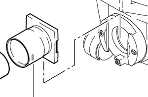 Schiebenanschluss zu Staubsauger Cleanfix S10