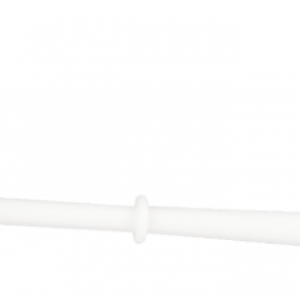 WC-Bürste kugelf. weiss 67mm (nur für Gästegebrauch)