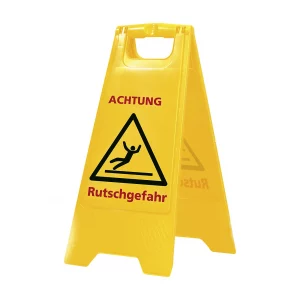 Warnschild Rutschgefahr